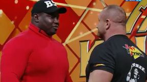 To prawdziwy kolos! Zobacz spotkanie Pudzianowskiego z "Bombardierem" [WIDEO]