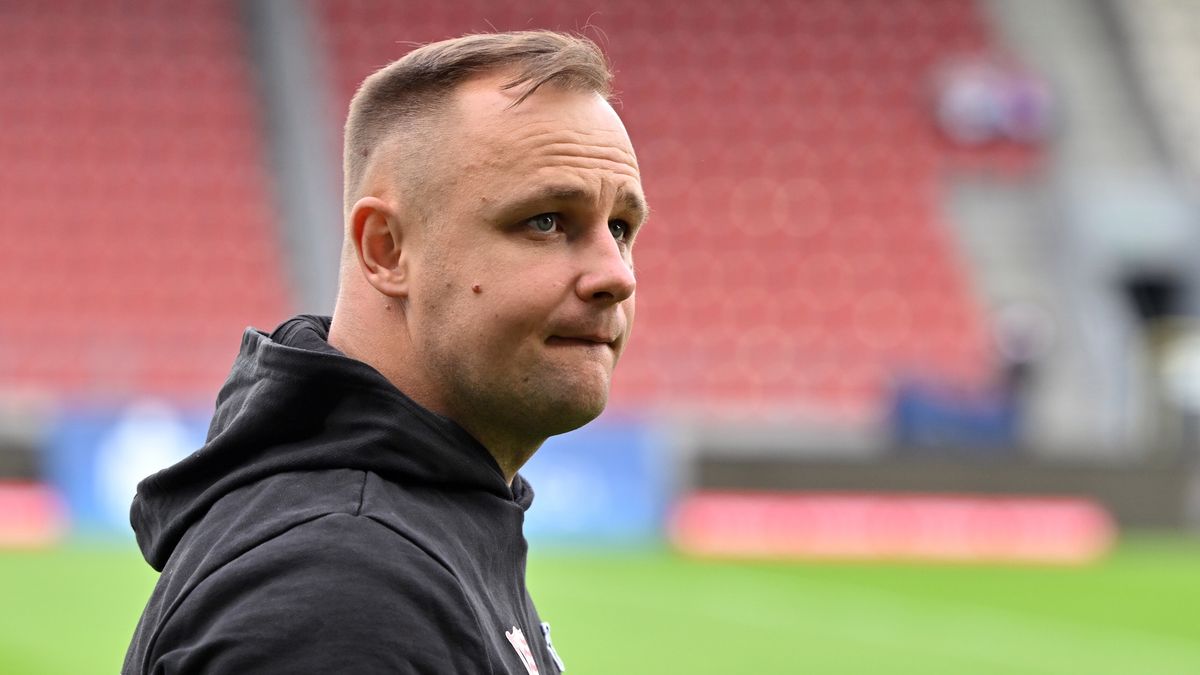 PAP / Art Service / Na zdjęciu: Dawid Kroczek nie miał wesołej miny po meczu z Lechią Gdańsk