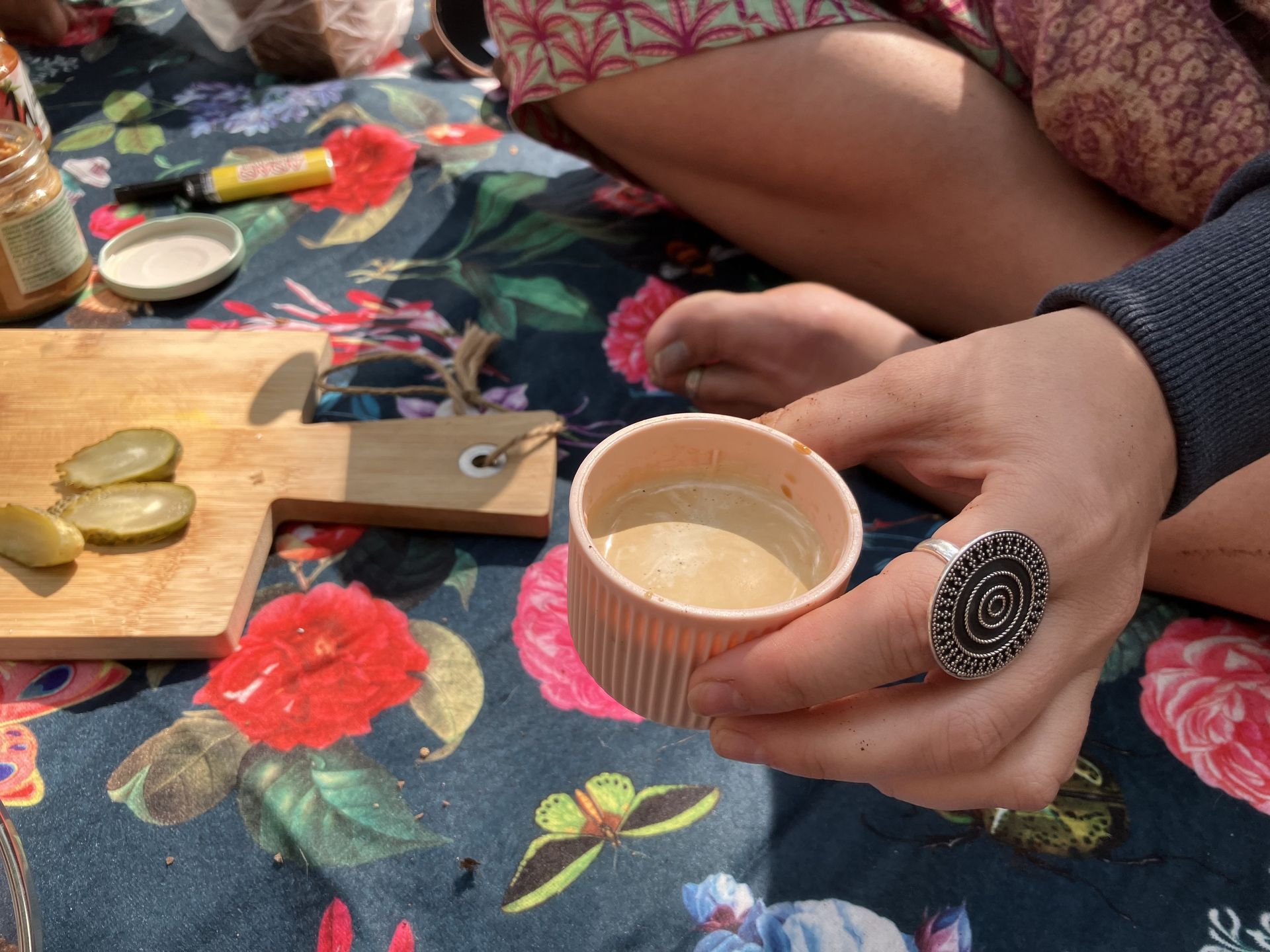 Kawa na kempingu na Mazurach z aeropressu