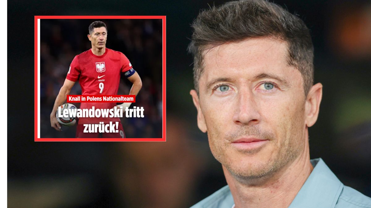 Niemcy reagują na decyzję Roberta Lewandowskiego