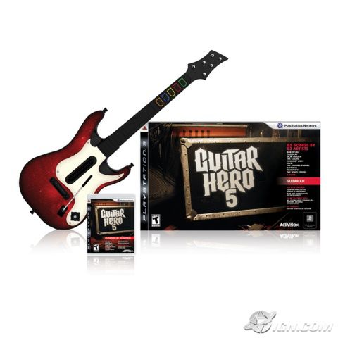 Gitara z Guitar Hero 5 wygląda znajomo