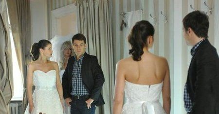 "M jak miłość": Kasia w welonie u boku... Marka!