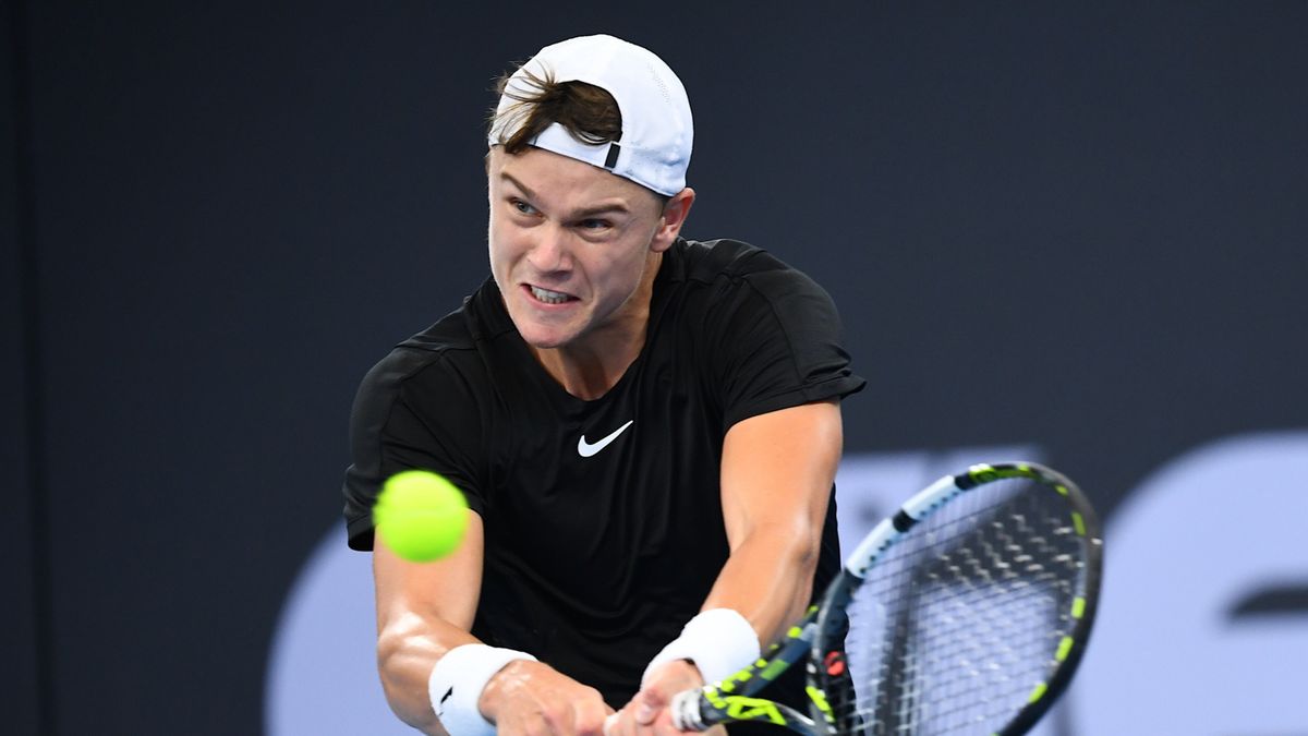 PAP/EPA / Jono Searle / Na zdjęciu: Holger Rune