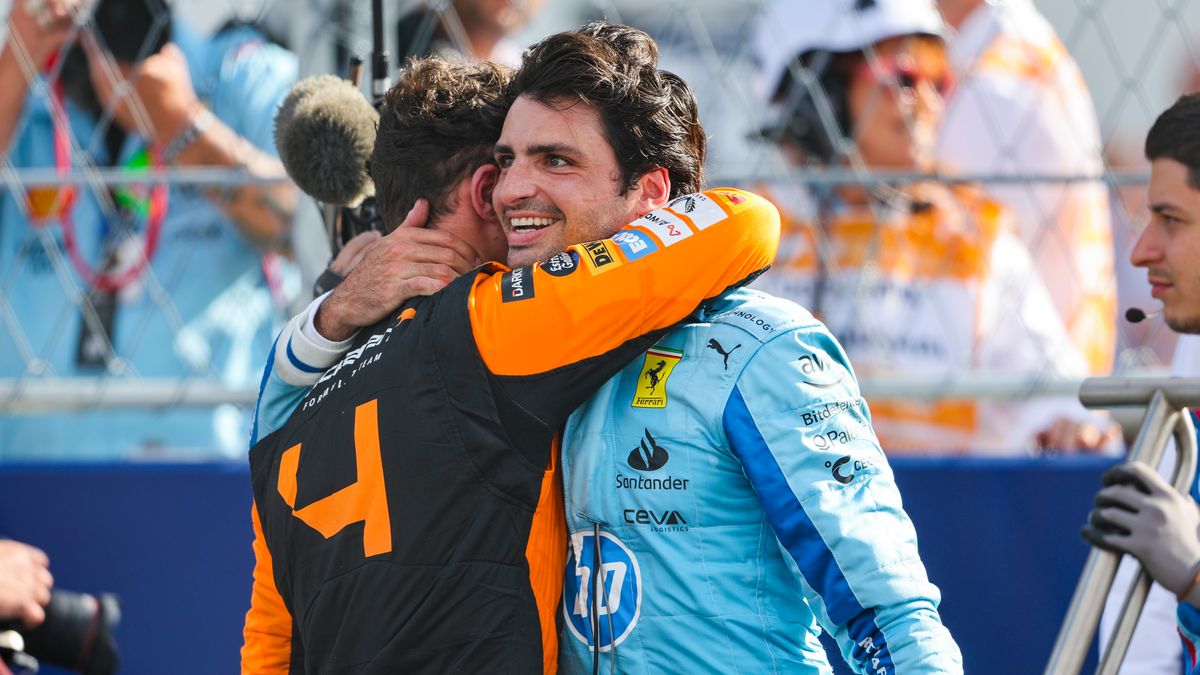 Zdjęcie okładkowe artykułu: Materiały prasowe / Ferrari / Na zdjęciu: Lando Norris i Carlos Sainz (z prawej)