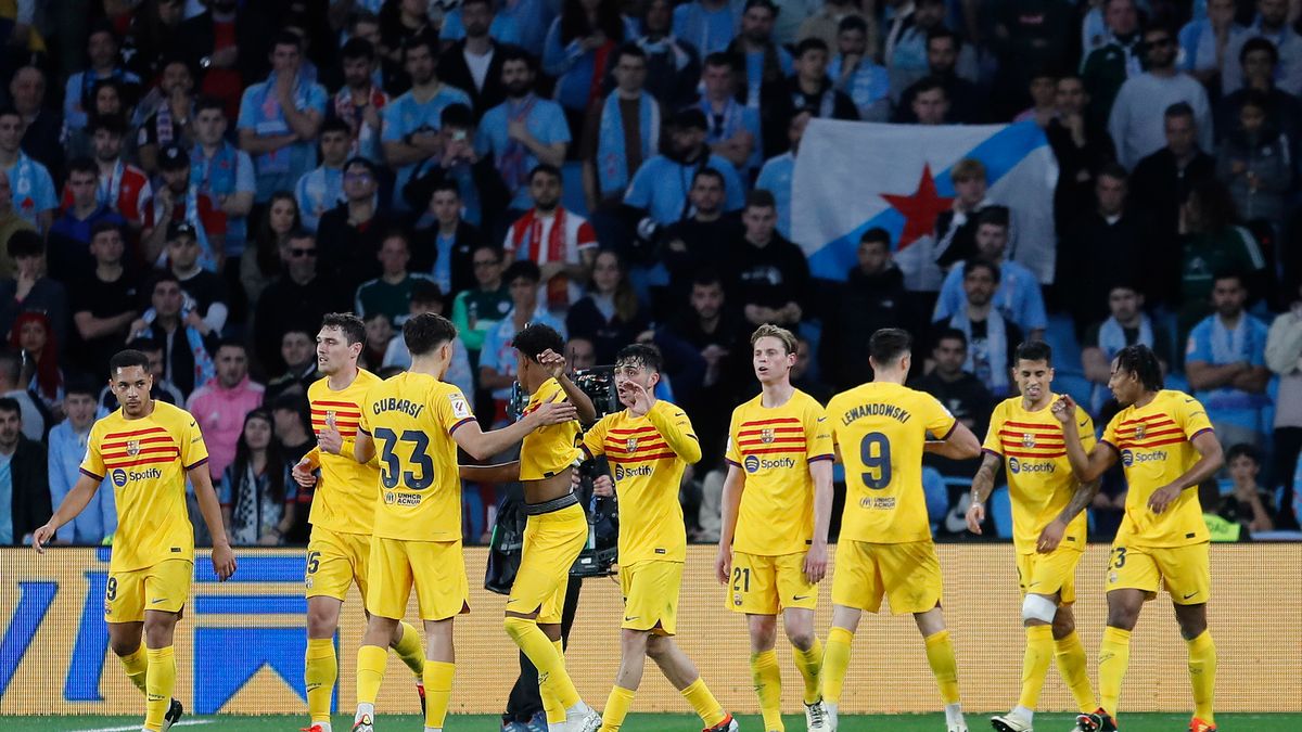 Piłkarze FC Barcelony odnieśli szczęśliwe zwycięstwo w Vigo