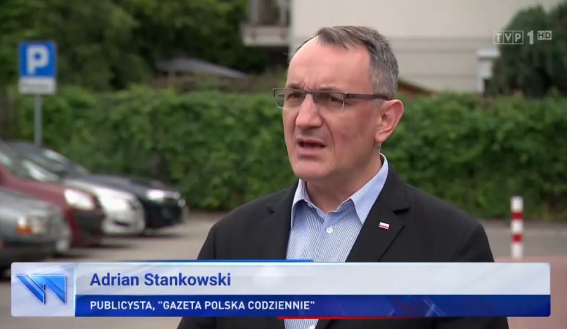 Adrian Stankowski jest ulubionym ekspertem "Wiadomości" TVP