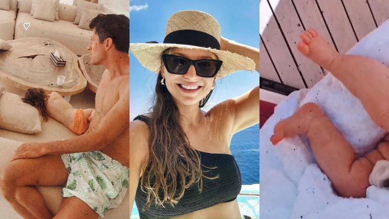 Anna i Robert Lewandowscy wybrali się na urlop