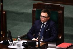 "Na moich warunkach". Hołownia odpowiada Kamińskiemu i Wąsikowi