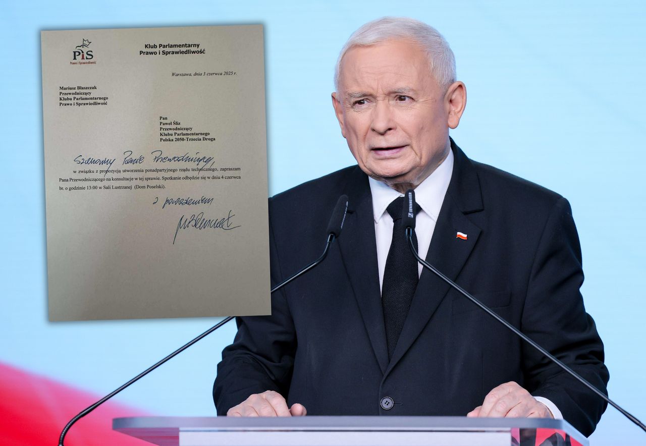 Pomysł rządu technicznego do kosza. Kaczyński dostał "czarną polewkę"