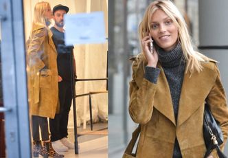 Anja Rubik na zakupach przed pokazem swojej kolekcji (ZDJĘCIA)