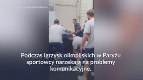 Auto blokowało przejazd. Wtedy z autokaru wysiadła grupa mężczyzn