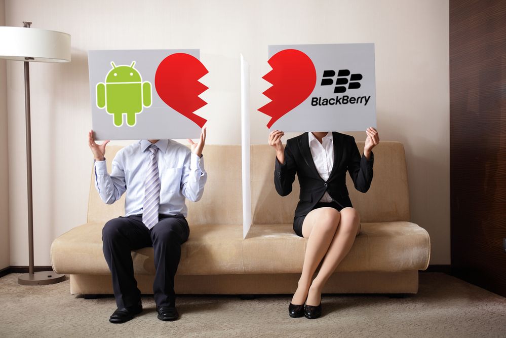 Koniec romansu BlackBerry z Androidem?