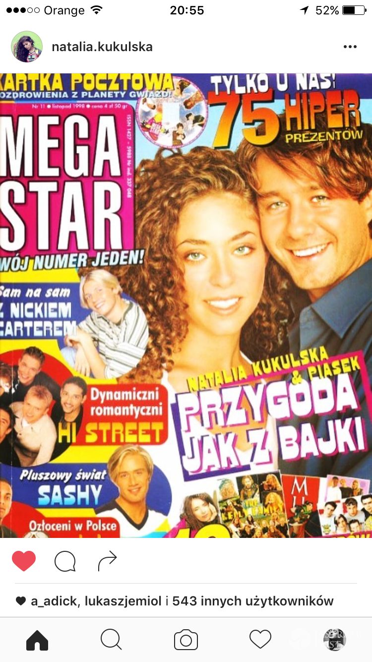 Natalia Kukulska i Andrzej Piaseczny na okładce gazety
