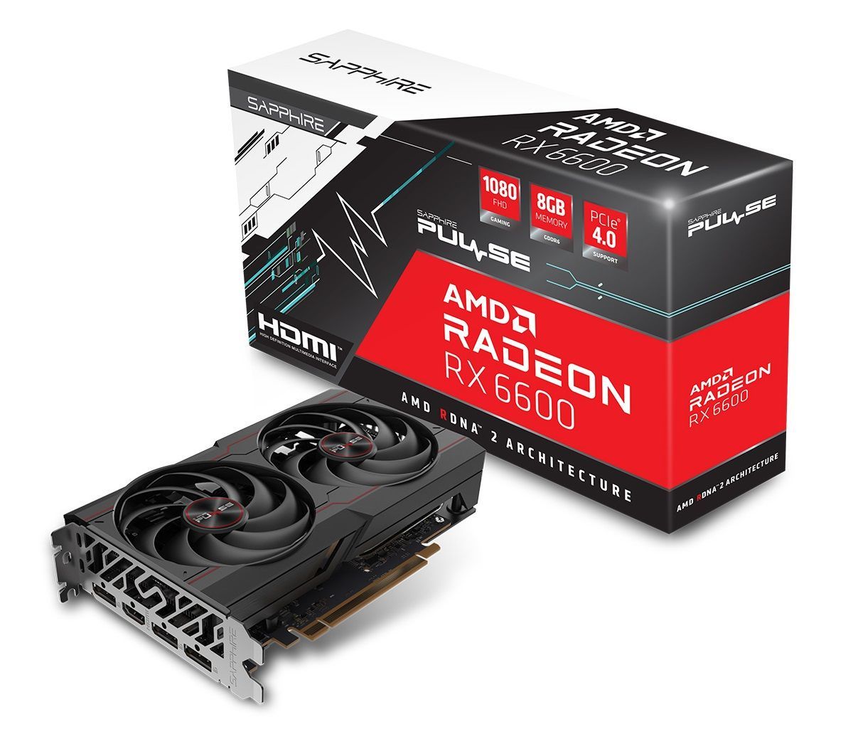 Sapphire Radeon RX 6600 Pulse