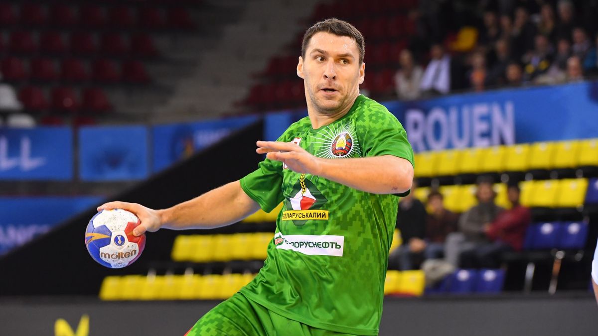 Materiały prasowe / FRANCE HANDBALL 2017 / Na zdjęciu: reprezentant Białorusi