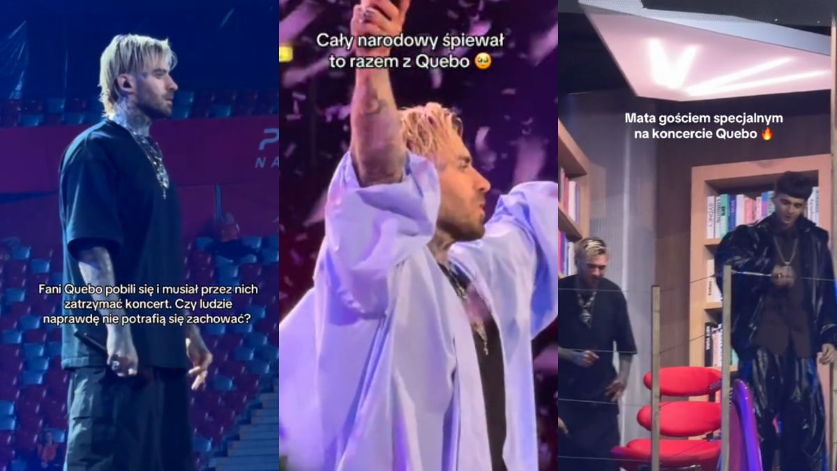 Tak wyglądał koncert Quebonafide na Stadionie Narodowym