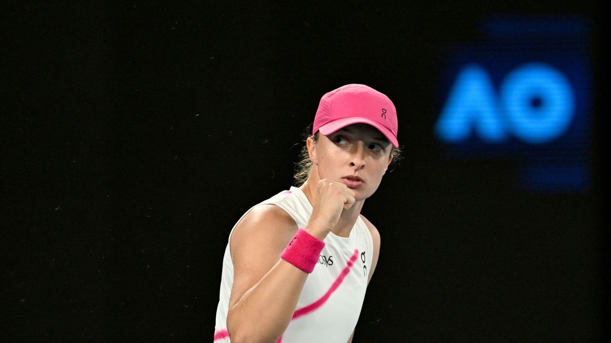 PAP/EPA / Lukas Coch / Na zdjęciu: Iga Świątek