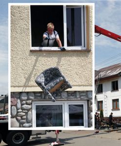 Pożar w Nowej Białej. Ruszyli z pomocą, choć sami walczyli o przetrwanie