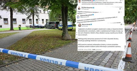 Atak nożownika w klasztorze. Jest reakcja polityków