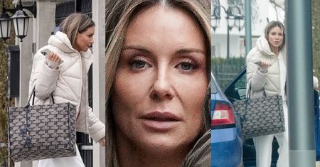 Zmordowana Małgorzata Rozenek wędruje do domu po ciężkim dniu pracy w swoim butiku (ZDJĘCIA)