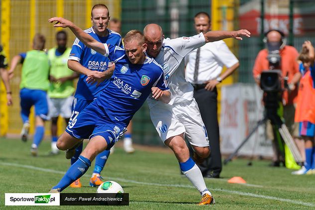 W poprzedniej rundzie Flota pokonała Miedź w Legnicy 2:1