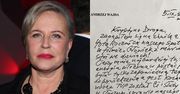 Krystyna Janda opublikowała list, który Wajda wysłał jej przed śmiercią!