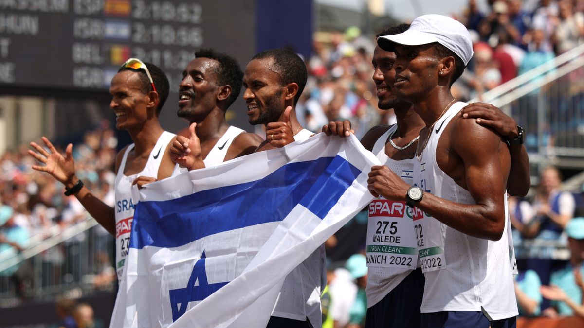 Zdjęcie okładkowe artykułu: Getty Images / Adam Pretty / Na zdjęciu: maratończycy reprezentujący Izrael