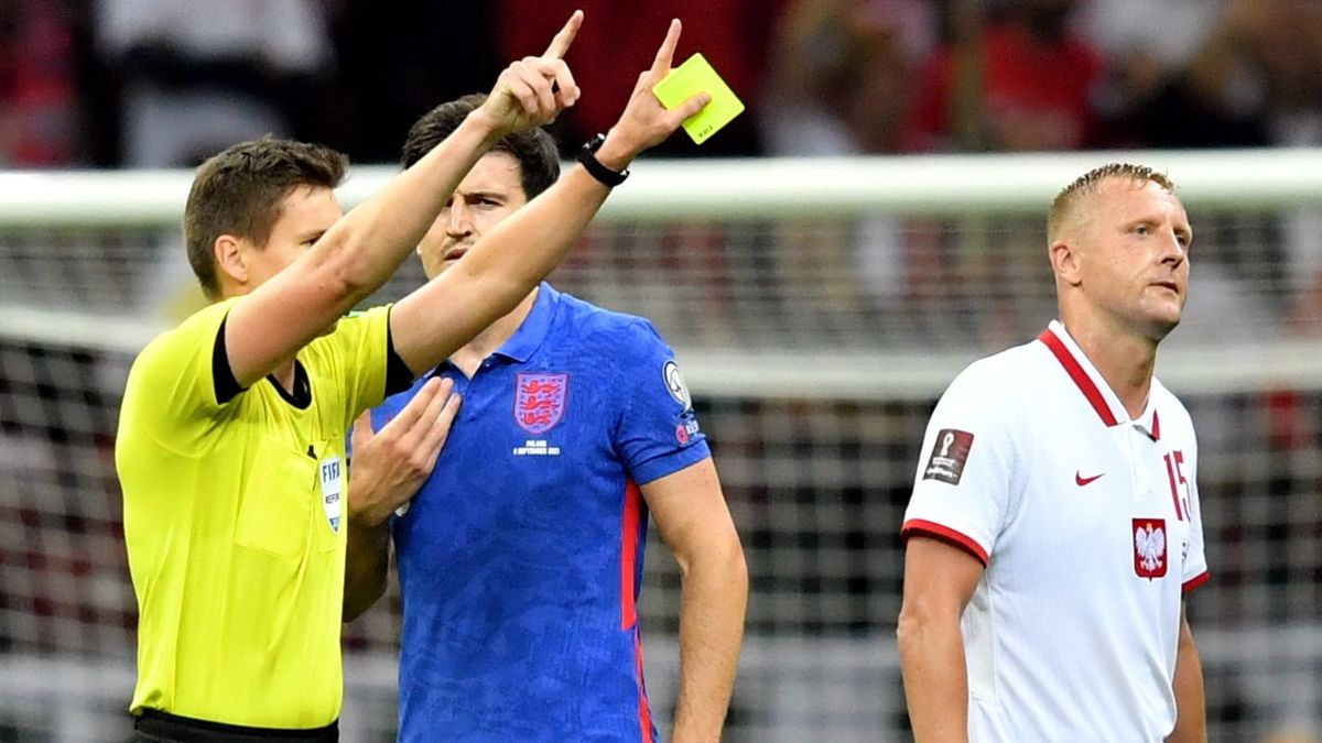 PAP / Piotr Nowak / Na zdjęciu: Kamil Glik (z prawej) i Harry Maguire