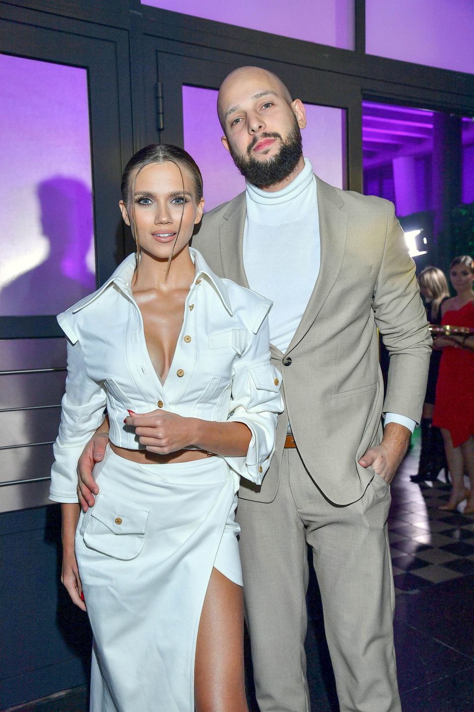 Agnieszka Kaczorowska i Michał Pela