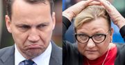 Radosław Sikorski do Beaty Kempy: "WALNIJ SIĘ W ZATŁUSZCZONY ŁEB"