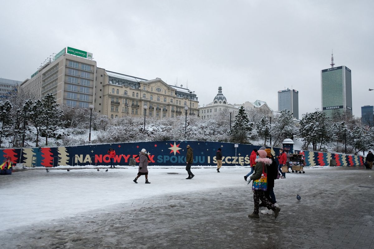 Warszawa. W niedzielę może spaść śnieg