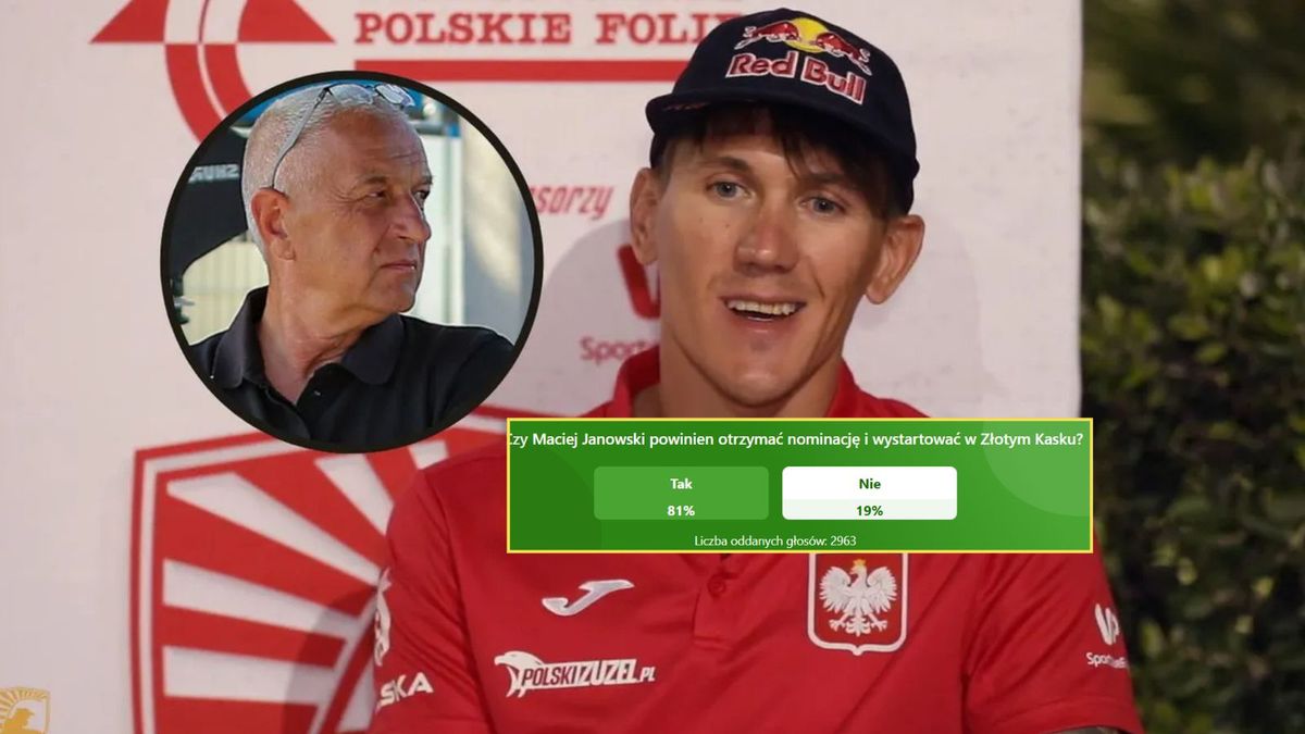 Facebook / Żużlowa Reprezentacja Polski/ WP SportoweFakty/Michał Krupa / Na zdjęciu: Maciej Janowski i Zbigniew Fiałkowski (w kółku)