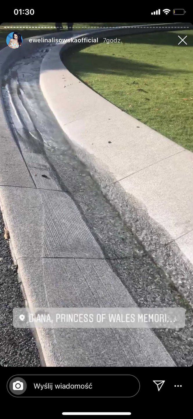 Pomnik księżnej Diany w Hyde Park