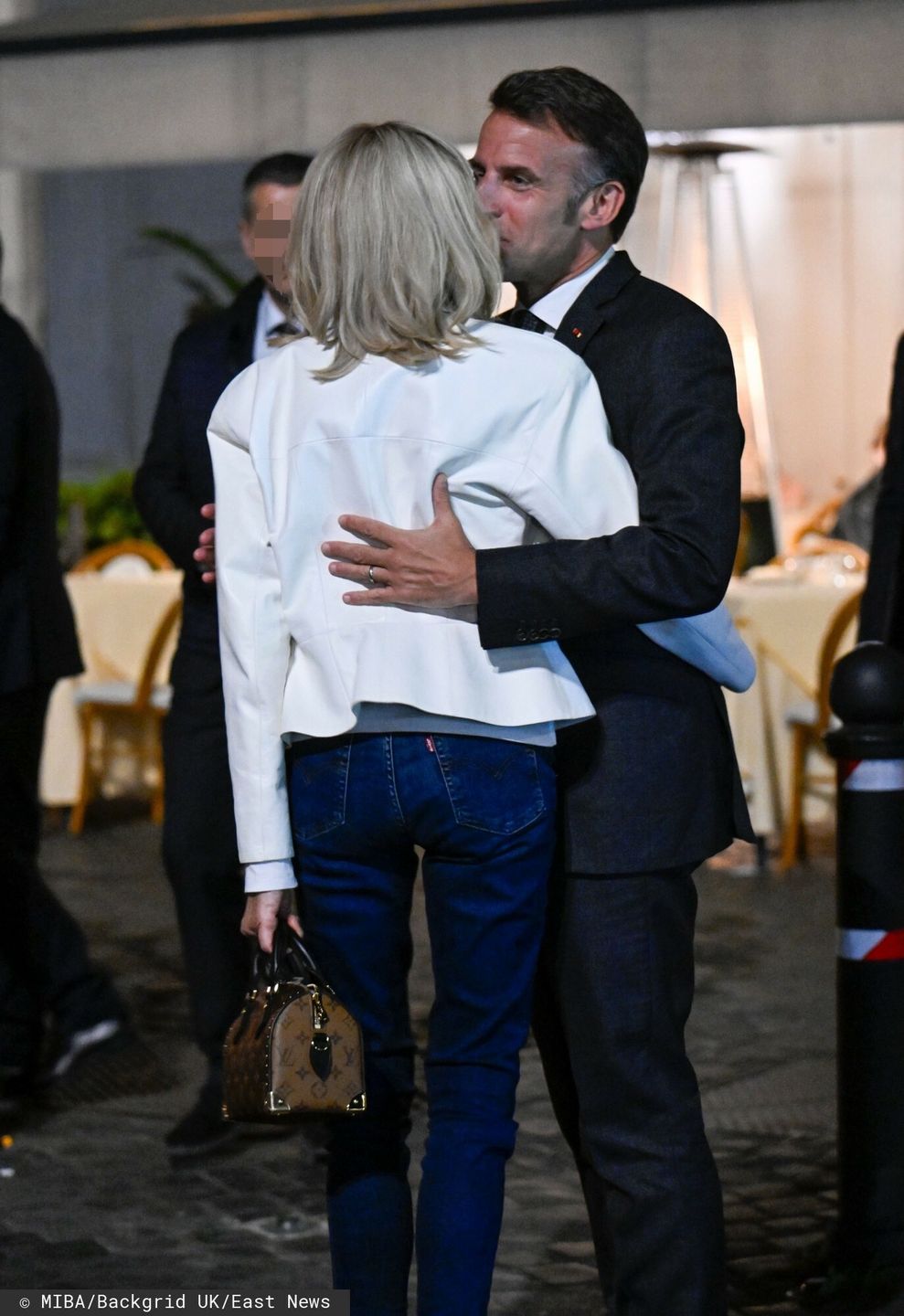 Macronowie biesiadują w Rzymie