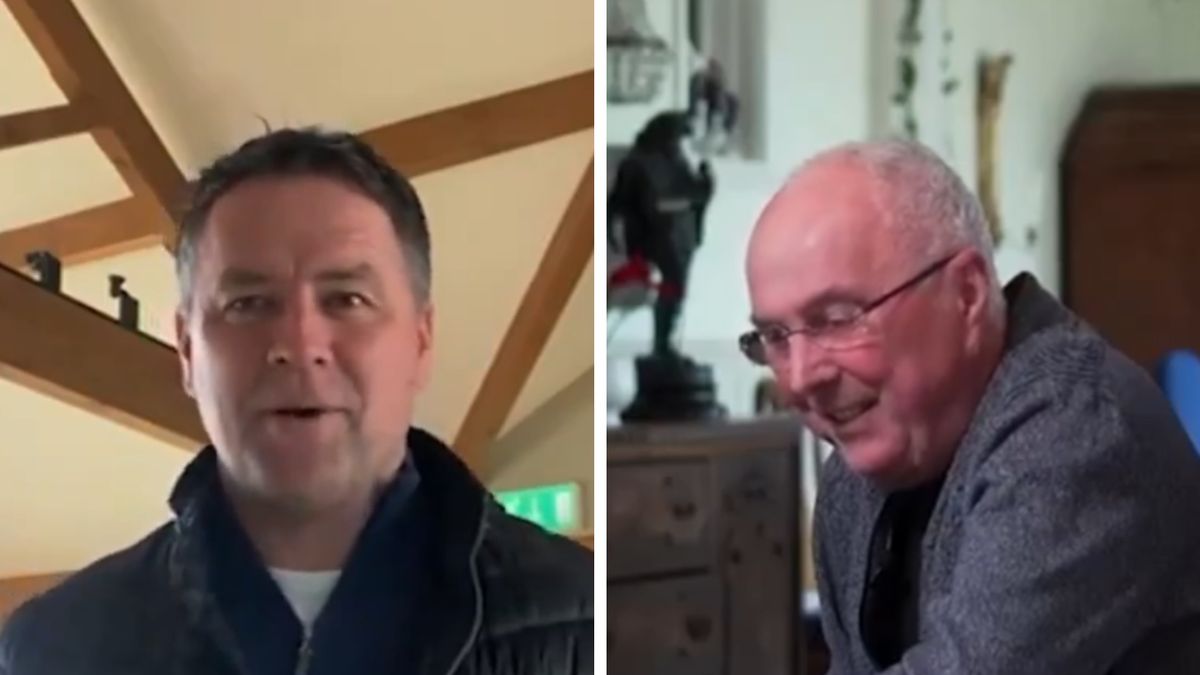 Na zdjęciu: Michael Owen i Sven-Goran Eriksson