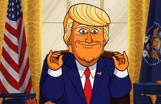 Donald Trump i jego rodzina bohaterami kreskówki