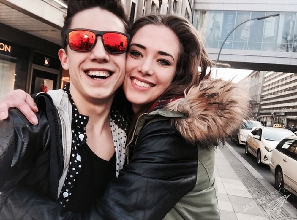 Dawid Kwiatkowski z dziewczyną Fot. screen z Instagram