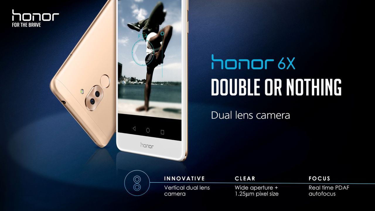 Honor 6X – smartfon dla milenialsów z dwoma aparatami i... Androidem 6.0 #CES2017