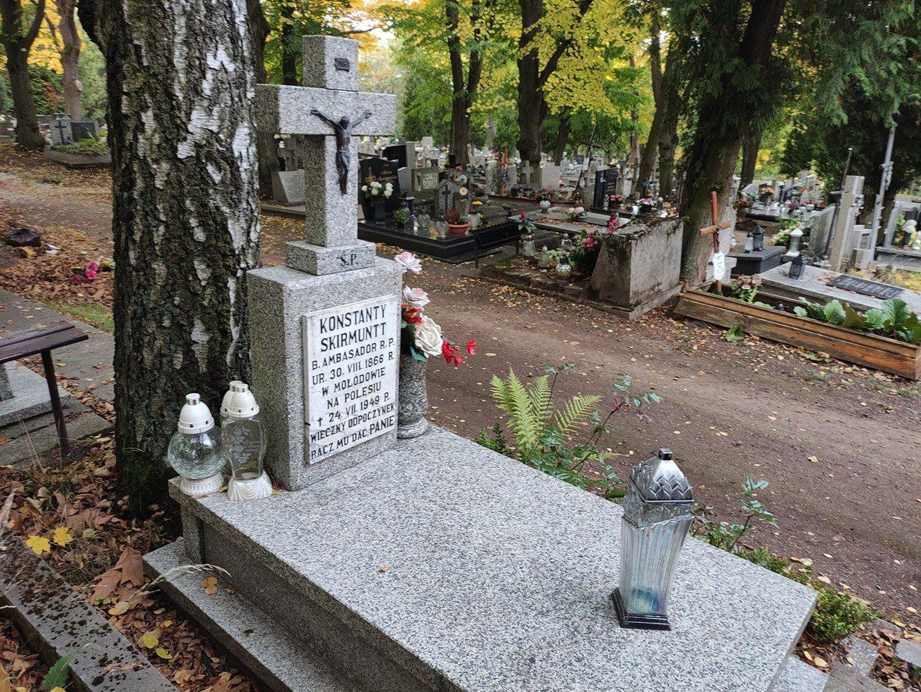 Miejsce spoczynku Konstantego Skirmunta