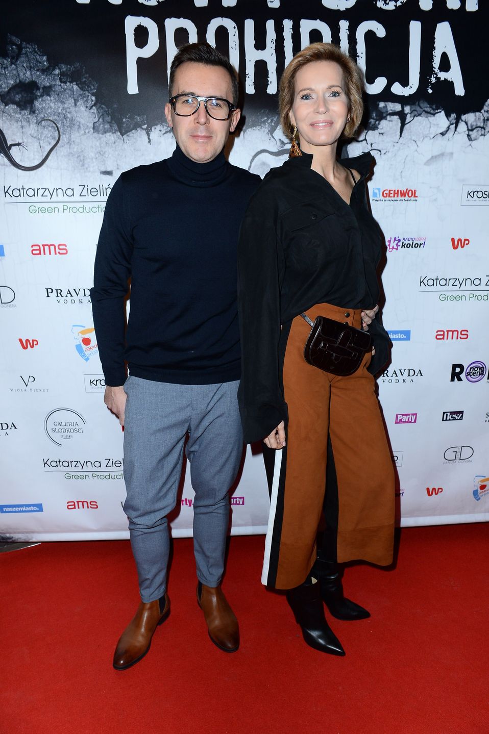 Maciej Kurzajewski i Paulina Smaszcz