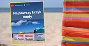 Takiego parawanu nie widzieliście. Szok na plaży