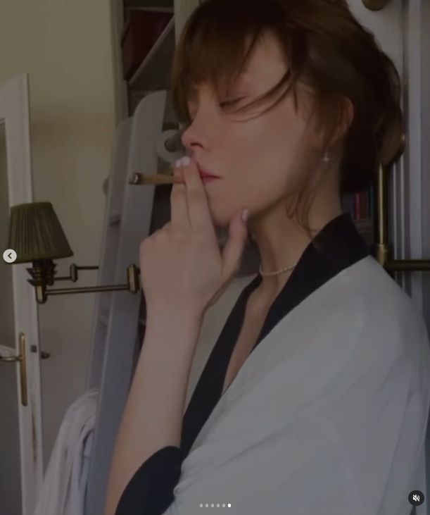 Aleksandra Linda reklamuje CBD