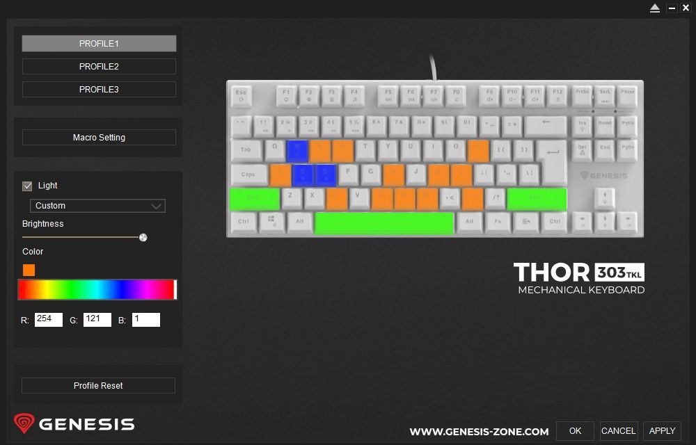 Genesis Thor 303 TKL