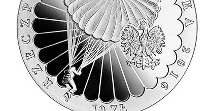 Moneta kolekcjonerska NBP poświęcona cichociemnym