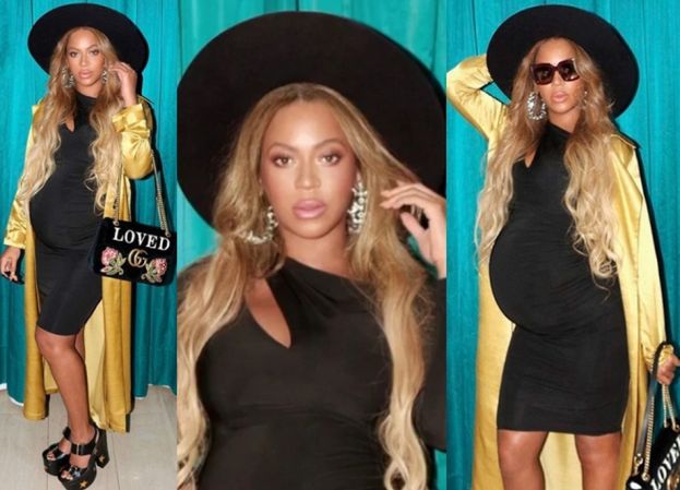 Beyonce przygotowuje się do porodu i znowu pozuje przed lustrem (FOTO)
