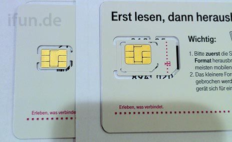 Nano-SIM (fot. ifun.de)