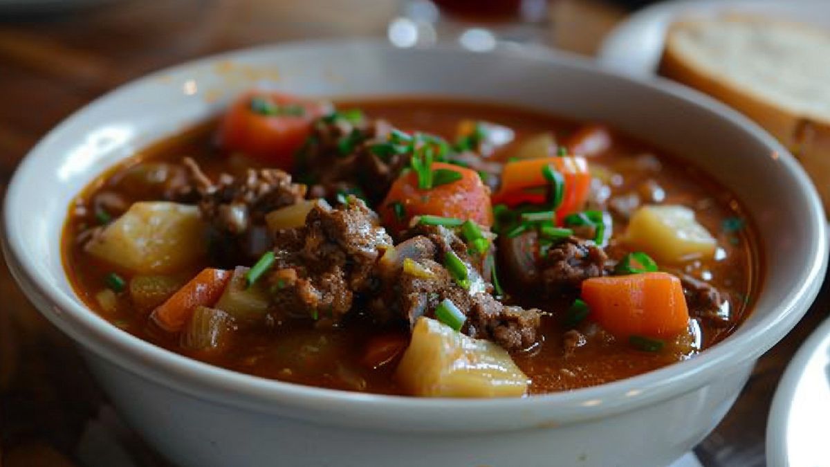 Zupa gulaszowa pochodzi z kuchni węgierskiej 