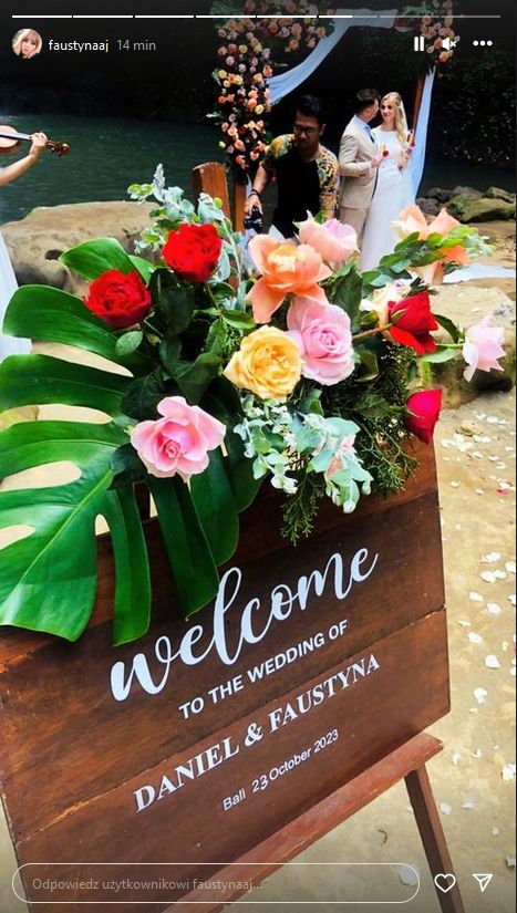 Tak wyglądał ślub Daniela Martyniuka z Faustyną