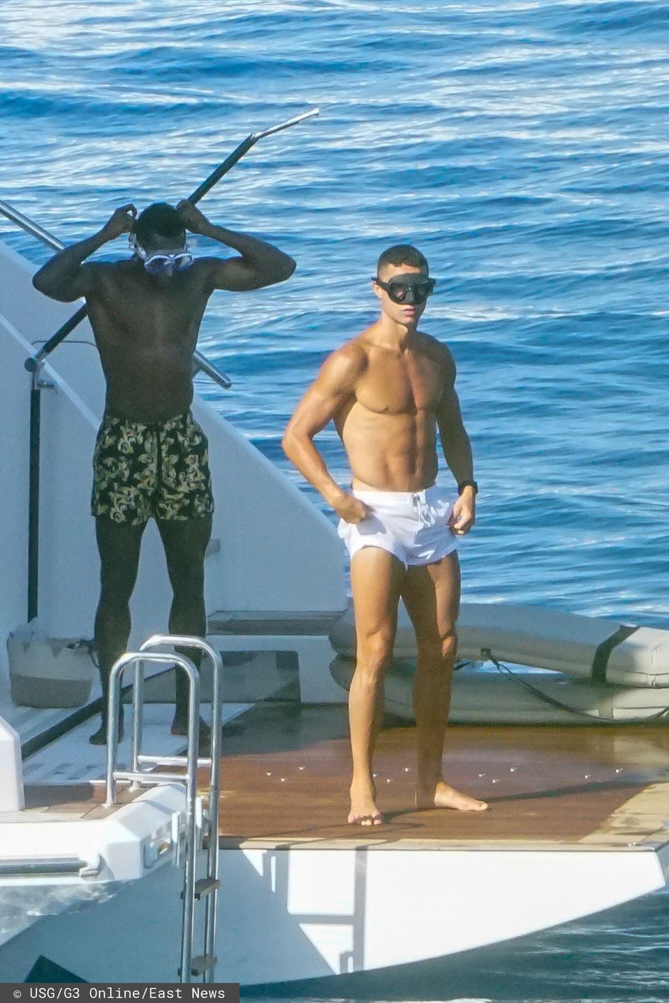 Cristiano Ronaldo i Georgina Rodriguez na jachcie
