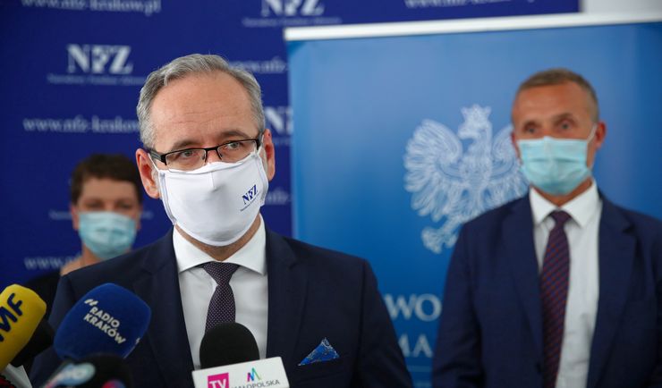 Adam Niedzielski krytycznie wypowiadał się na temat trzeciej fali pandemii